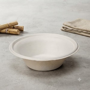 Envase de 6 oz de Bagazo de Caña de Azúcar Compostable para Comida para Llevar - Product Image 4