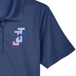 เสื้อโปโลปักลายพรีเมียมสำหรับสุภาพสตรี แจ็คแอนด์จิล แขนสั้น คอปกติดกระดุม เสื้อทำงานลำลอง สั่งทำโลโก้ได้ ขายส่ง - Product Image 5