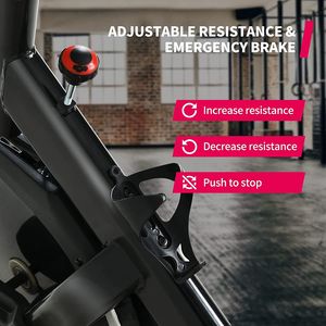 Cyclette da Interno Murtisol con Display LCD, Cintura di Sicurezza Regolabile e Volano in Ghisa da 13 kg - Product Image 5