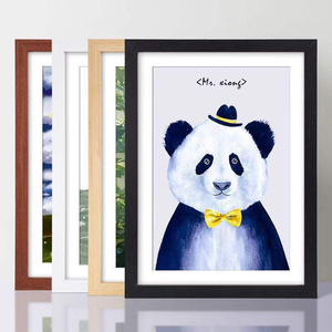 Creative Eco-Friendly Wooden <b>Wall</b>-Mounted Photo <b>Frames</b> 3.5x5" to A4 Sizes Simple Modern Design Wholesale - Product Image 1