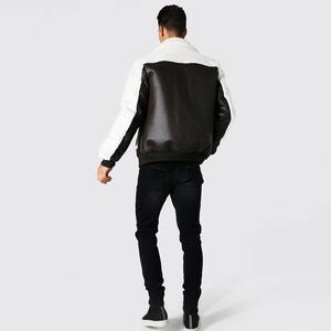 Chaqueta de Cuero para Hombre, Chaqueta Negra de Cuero Ajustada, Chaqueta de Cuero PU de Alta Calidad y Moda para Hombre - Product Image 4