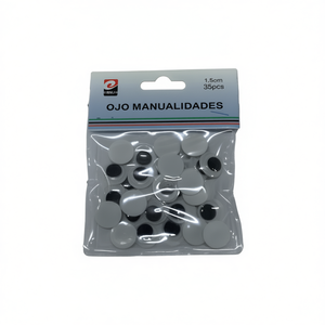 อุปกรณ์งานฝีมือทำมือ ขนาด 1.5 ซม. ทำจากพลาสติก สำหรับงานประดิษฐ์ดวงตา - Product Image 2