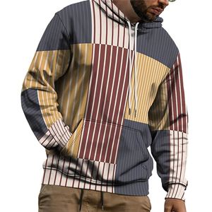 Custom Embellished Mens Hooded Pullover Stylish Winter Print Personalized Regular Fit 100% Cotton Fleece 300g <b>Sweatshirt</b> - Product Image 4