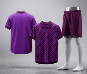 Uniforme Profesional de Fútbol con Impresión por Sublimación Completa |   Tallas para Hombres, Mujeres y Jóvenes |   Ropa Deportiva Ligera de Secado Rápido para Entrenamiento - Product Image 4