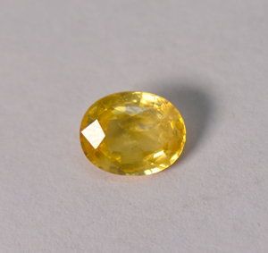 Zafiro amarillo natural ovalado de 1.55 quilates, 7.5x6x3.5 mm, zafiro amarillo suelto para la fabricación de joyas - Product Image 4
