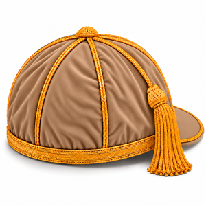 Casquette d'honneur en velours de haute qualité, casquette de présentation, casquette de rugby, casquette de récompense, casquette de club, casquette à pompon, casquette de récompense personnalisée brodée - Product Image 6