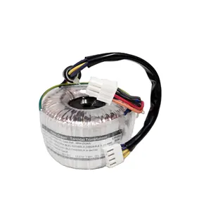 220V 230V 240V 45 0 45 24-0-24 50 0 50v 1500VA 5KVA Amplificador de áudio Potência Transformador Toroidal