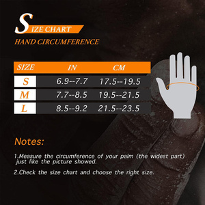 Guantes de cuero para silla de ruedas, deportivos, con protección completa de la palma, para entrenamiento, gimnasio, ciclismo, ejercicio, transpirables, ultraligeros, con logo personalizado - Product Image 6