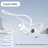 Écouteurs tour de cou TWS avec suppression du bruit, étanches, son stéréo 3D, pour la musique, intra-auriculaires
