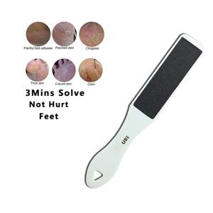 UBI UBI-2102 Lima de Acero Inoxidable de Mango Largo para Pies, Removedor de Callos, Uso en Seco o Húmedo, Fácil de Limpiar, Herramienta de Pedicura para Piel Muerta - Product Image 2