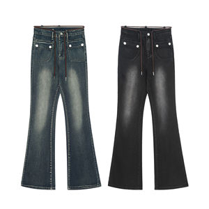 Pantalones Vaqueros Ligeros para Mujer, Suaves, Transpirables y Cómodos, de Mezcla de Algodón, Ideales para el Verano, Ropa Casual de Calle y Viajes - Product Image 1