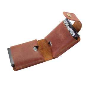 Porta Tarjetas Personalizado de Cuero Genuino, Porta Cartas de Póker, Estuche para Cartas de Juego, ANAAB LEATHER INDUSTRY - Product Image 2