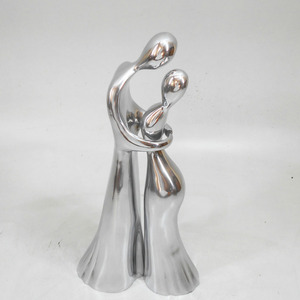 Escultura Abstracta de Aluminio de Diseño Creativo, Figura Metálica Artística Hecha a Mano para Decoración Moderna del Hogar - Product Image 3