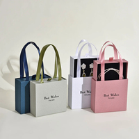 Boîte à bijoux portable avec tiroir coulissant en papier, étui à bijoux pour bagues, boucles d'oreilles, colliers, emballage cadeau pour mariage