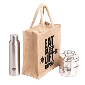 Bolsa de yute negra natural reutilizable con logotipo personalizado al por mayor, bolsas de mano con asas fuertes - Product Image 1