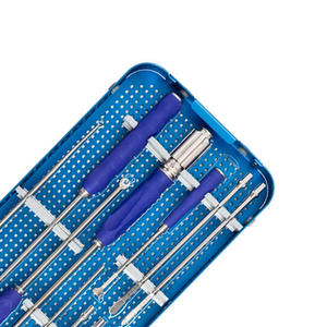 Kits d'instruments chirurgicaux orthopédiques en acier inoxydable allemand pour la neurochirurgie de la colonne vertébrale par Grip Surgical - Product Image 5