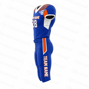 Fabricant d'ensembles de vêtements de football américain personnalisés pour équipes, tournois et groupes, impression numérique intégrale, pour adultes et jeunes. - Product Image 2