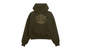 Hoodie surdimensionné personnalisé en coton et polyester, coupe ample, épaules tombantes, options de lavage vintage et délavé à l'acide disponibles, MOQ 10 - Product Image 3