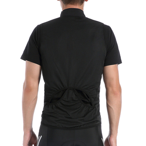 Chaleco Deportivo sin Mangas para Ciclismo, Ligero, Cortavientos, para Hombre, Color Negro, para Ciclismo de Montaña - Product Image 3
