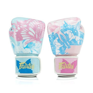 ถุงมือชกมวย Fairtex รุ่นใหม่ ขายดี คุณภาพระดับมืออาชีพ พิมพ์ลายดิจิตอลเต็มรูปแบบ สายรัดแบบ Hook Loop ปรับแต่งได้ ผลิตจากหนังแท้ - Product Image 6
