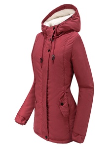 Veste parka pour femme, épaisse, chaude, imperméable, à capuche, isolée, pour l'extérieur, vente en gros, fabricant, hiver - Product Image 4
