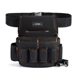 Heavy Duty Tool Belt Pouch With Multiple Pockets And Adjustable Strap For Work Equipment Storage 2026 - Product Image 5