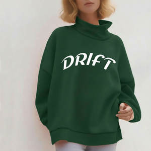 Comprar Sudadera Casual Oversize de Felpa Transpirable con Forro, Ajuste Regular, Ecológica, Cortavientos, Corte Relajado con Logotipo Personalizado - Product Image 1