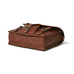 Bolso Bandolera Versátil de Cuero Marrón para Mujer y Hombre, Anti-Robo, con Bloqueo RFID, Múltiples Compartimentos, Correa Ajustable, Cómodo de Usar - Product Image 2