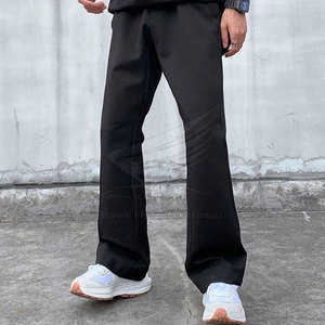 High Quality Men's Straight Lightweight Mid Waist Breathable Eco-Friendly Casual Sweat Pants - Product Image 6