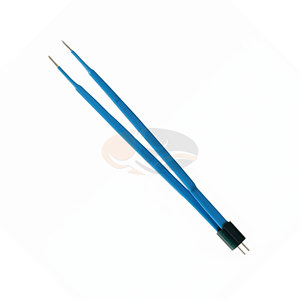 Pinces bipolaires réutilisables en acier inoxydable Gerald Straight Forceps, pointe de 1,0 mm / 1,5 mm, 17,8 cm, pour plastique et reconstruction - Product Image 3