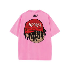 OEM Custom Logo 100% Cotton Unisex <b>Black</b>/White Oversize <b>T</b>-<b>Shirt</b> High Quality Casual Wear for Men & <b>Women</b> Custom Graphic Print - Product Image 3