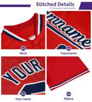 Nouvelle arrivée - Maillot de baseball/softball d'hiver - Impression par transfert thermique - Logo d'équipe - Antibactérien - Spandex/coton - Nom d'équipe personnalisé - Marque