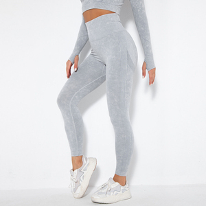 Premium Factory Professional Manufactures 100% <b>Top</b> High Quality Women Yoga Leggings Solid Legging Sportswear Custom Brands - Product Image 6