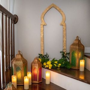 Linterna de estilo marroquí para decoración del hogar, soporte de vela de Hurricane, Usable, precio al por mayor - Product Image 4