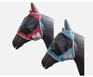หน้ากากกันแมลงสำหรับม้า HOPE HORSE ทนทาน สวมใส่สบาย ดีไซน์ทันสมัย ปิดด้วยซิป วัสดุตาข่ายแบบกำหนดเองได้ สายรัดปรับได้ พกพาสะดวก ใช้ได้ตลอดวัน - Product Image 2