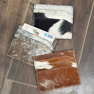 ที่ใส่บัตรเครดิตหนังวัวใช้ได้ทุกเพศอุปกรณ์เสริมหนังแท้แฟชั่นสำหรับผู้ชายและผู้หญิงสำหรับใช้นามบัตร - Product Image 5