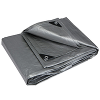 Rouleau de bâche en PVC HDPE jaune 1000d robuste bâche en tissu imperméable à haute résistance pour bâche à usage extérieur