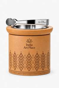 Brûleur à Bakhoor en bois fait main avec logo personnalisé, insert en acier inoxydable et pinces pour une fragrance aromatique pour la maison - Product Image 6