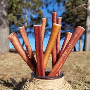 Barras de Carne de Res Orgánica 100% Natural para Perros, Premium, Gruesas, para Masticadores Fuertes, Alto Contenido de Proteínas, Alimento Seguro y Fácil de Digerir - Product Image 1