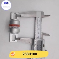 Fusible rapide AC 25SH100 en céramique, haute capacité de coupure, protection semi-conductrice 25SH 100 pour onduleur EV et servomoteur