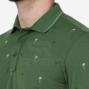 Polo de sport sublimé respirant à séchage rapide pour l'été, personnalisable, fabriqué en usine - Product Image 6