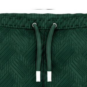 Pantalones Cortos Deportivos Verde Oscuro Personalizados para Entrenamiento Atlético, Gimnasio, Ejercicio, con Cordón, de Secado Rápido, Transpirables, Ropa Deportiva de Alto Rendimiento, Conjunto de Uniforme - Product Image 5
