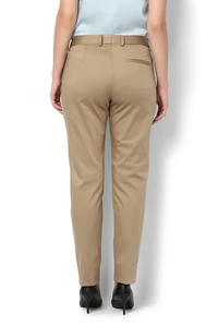 Pantalones de Vestir para Mujer Hechos a Medida de Alta Calidad, Ligeros, Lavado Ácido, Cintura Media, Transpirables, Cómodos, 100% Algodón, Venta al Por Mayor para Oficina - Product Image 6