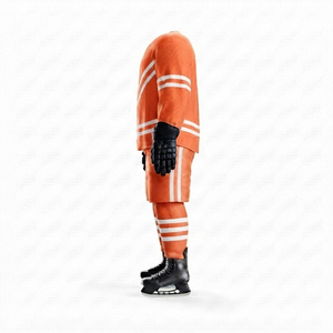 Uniforme de Hockey sobre Hielo, Jersey Profesional para Equipo de Hockey sobre Hielo, Tela Premium que Absorbe la Humedad, Ajuste Atlético Cómodo para Clubes y Escuelas - Product Image 4