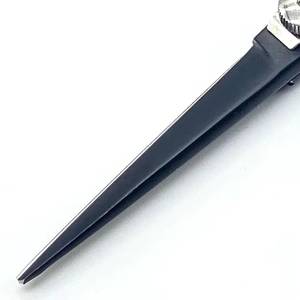 Ciseaux de coiffure professionnels en acier inoxydable 440C, lame tranchante, manche moyen, pour droitiers, poignée en plastique, ciseaux de coupe de cheveux - Product Image 4