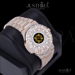 Premium Moissanite <b>Diamond</b> Quartz <b>Watch</b> Square Unisex VVS Clarity Fully Iced Bar Dial Stainless Steel Band HipHop Sporty Daily - Product Image 4