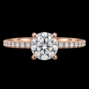 Anillo Moderno de Oro Blanco de 18K con Diamantes Naturales, Joyería Premium de Lujo para Bodas y Aniversarios - Product Image 5