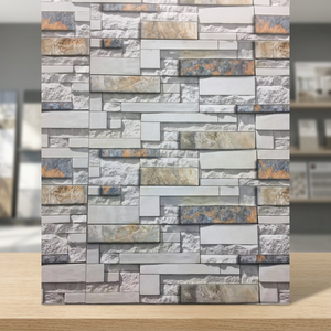 Carrelage mural et de sol en céramique effet pierre 3D personnalisé, couleurs vives, 300x600mm, 30x60cm, 12x24 pouces, pour habillage mural, carrelage en porcelaine, autocollant mural - Product Image 5