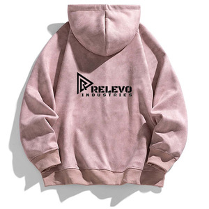 เสื้อฮู้ดซิปแบบยูนิเซ็กซ์ ทรงปกติ สวมใส่สบาย สีพื้น ผ้าฝ้ายเฟรนช์เทอร์รี่ ระบายอากาศได้ดี สไตล์สตรีทแวร์ - Product Image 2