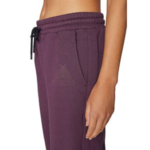 Pantalon de jogging large en molleton de coton biologique pour femme, taille élastique avec cordon de serrage réglable, le plus vendu pour l'hiver, vente en gros - Product Image 5